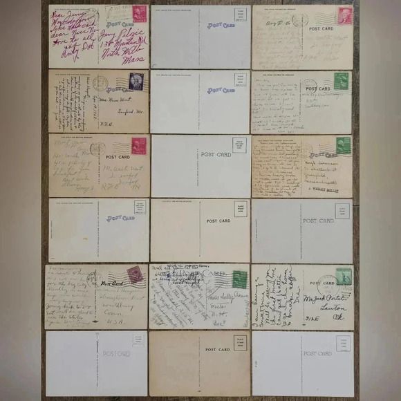 Lot of 18 Vintage Humorous Farm Themed Postcards - Picture 4 of 6